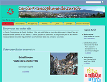 Tablet Screenshot of cercle.ch